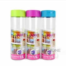 원샵 투명 양념통 1.1L 소금통 수저양념통 조미료병