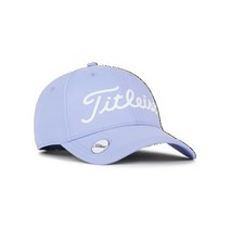 타이틀리스트 여자 여성 골프 모자 퍼포먼스 볼마커 캡 TH22AWPBM, 라벤더 화이트