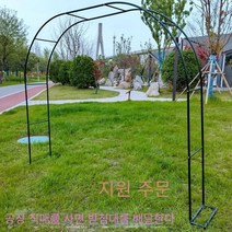 CUTE QUEEN 철제 덩쿨 아치형 아치대문 터널형 텃밭 정원 화단 지지대 넝쿨식물 오이 포도 키위 아이비, 2.2 3 미터 폭, 짙은 녹색 측면 폭 40