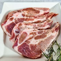[버크셔K] 지리산 흑돼지 LA식 갈비 1kg, 단품
