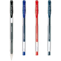 유니볼 시그노 스탠다드 중성펜 0.5 0.7 0.8mm UM-100, 블루블랙(64)／0.5mm