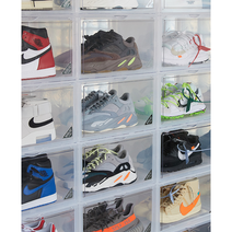 슈브제 와이드 프리미엄 신발 보관함 (변색 방지 자외선 차단 편리한 수납) Shoevjet Wide