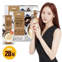 GNM자연의품격 진짜 맛있는 단백질 다이어트 쉐이크 카페 라떼맛, 25g, 28포
