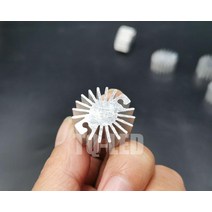 23mm x 10mm 1W 고출력 Led 알루미늄 방열판 라디에이터 led 비드 용