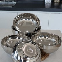 스텐탕기 이중탕기 탕그릇 국대접 특소 (16cm), 이중탕기 특소 16cm (1개)
