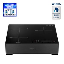 위니아 [전국본사설치] 3구 인덕션 전기레인지 전자렌지 독립화구 EEI33ASDSBS15 [스탠드15cm], 단품없음