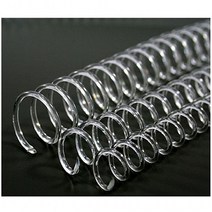 NUNUBITEL_카피어랜드 코일링 3-1 16mm 85개 1kg 제본기 와이어 투명링 사무용 문구_NUB누비텔레숍, 옵션이없는_단일품목입니다