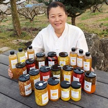 상큼 달콤 수제 과일청 딸기 레몬 자몽 생강 패션후르츠 청 엄마의텃밭 수제과일청 수제청 수제과일식초 수제 식초 500g, 09.약도라지대추배청