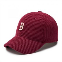MLB 코듀로이 언스트럭쳐 볼캡 BOS (Burgundy)