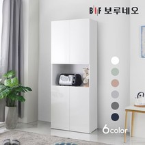 보루네오 [착불]쿠치나 800 주방 수납장 부엌 상부장 틈새장 선반장 서랍장 미니 가구, 네이비