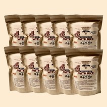 우리쌀 라이스칩 무설탕 쌀과자 구운쌀과자 (구운오징어) 10봉