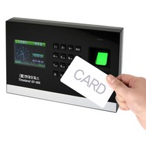 EF-005전용 근태관리기 출입증명 RF카드 출입관리 출근기록카드 출근체크 출퇴근관리기 출퇴근관리 근태기, 양면, B