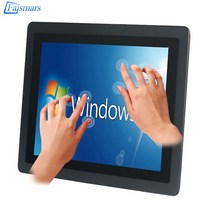 정전식 임베디드 산업용 터치 스크린 LCD 모니터 순수 플랫 프레임 VGA HDMI DVI 터치 USB IP65 10 11.6 12 15 인치, 12.15 VGA DVI USB