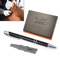 수전사필름 EHDIS 4x3 인치 비닐 필름 붙이기 스퀴지 PPF 스크레이퍼 탄소 섬유 랩 스티커 공기 버블 리무, 03 SET