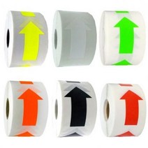 화살표 스티커 6종 5cm 500pcs 표시스티커 탑꾸 사전점검, 1110.그린화살표500