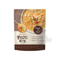 국거리 김치 간편 즉석 콩비지 아워홈 탕 반찬 해장 돼지고기 간단 돼지김치 술안주 300g 콩비지찌개 국 저녁메뉴 밥, 단품, 단품