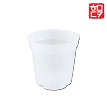 투명화분 원형 소형/슬릿분 플라스틱 삽목/다육이 난초