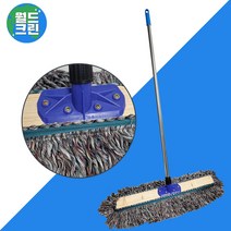 월드크린 색사 강당 걸레 60cm 홀더락+스텐봉 세트 밀대 기름 마포 대 걸레 청소, 색사 강당 걸레 60cm 홀더락+스텐봉세트