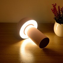 디자인 USB 충전 밤 빛 Stepless 디밍 터치 컨트롤 버섯 모양의 램프 홈 침실 장식, [01] green
