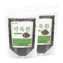 [갑당약초] 약쑥환 1200g(600gX2) 국내산 약쑥 당귀 익모초, 단품, 단품