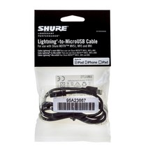 마이크 SHURE 슈르 AMVLT G 사과아이폰 핸드폰 인터페이스 USB 라인 MV551788 케이블 2643085352, 슈르 AM V -LTG 사과실 (오리