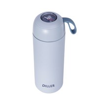 딜러 나침반 아이디어 보온텀블러 MLH8767, 블루, 450ml