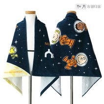 송월타올 스누피 더문 비치타올50 1장 50x100cm, 없음