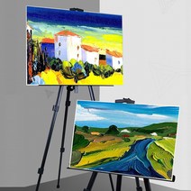 키밍 휴대용 철제 이젤 미술 그림 취미 실내 야외/휴대용, mr//_: 본상품선택