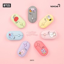 로이체 BT21 마이리틀버디 멀티페어링 무선마우스, MANG, BT21-TMS-3E-MG