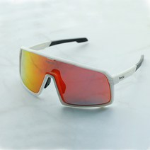 펜디오 사틴 자전거 스포츠 고글 변색 편광 클리어 렌즈3종 기본구성, 화이트