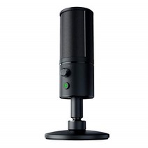 레이저 세이렌X USB 스트리밍 마이크 색상선택, 1개, 클래식 블랙