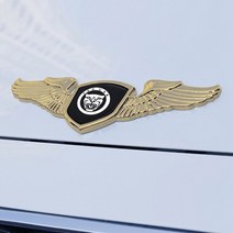 차량스티커 Jaguar XF XJ XE XK E Pace F S Type X Ftype 프론트 후드 커버 스티커 수정용 크롬 보닛 엠블, 08 H
