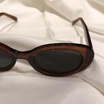 남자 여자 고급스러운 라운드 타원형 틴트 선글라스 캣츠아이 빈티지 패션 브라운 카키 호피선글라스