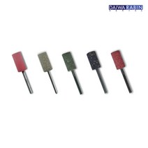 고무 추지석 드릴용 연마숫돌 15×17×3 (1팩/100pcs), WA220