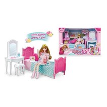 공주 침대 미미 화장놀이 뷰티 장난감 4세 선물 5세 교육용완구 인형극 사회성발달