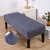 피아노 의자 스툴 커버 프린트 긴 벤치 세탁 시트 탈착식 디너 체어, K995+XXXL  200x40x30cm