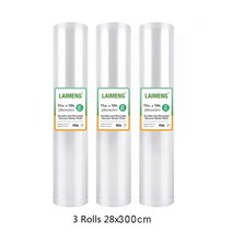 나노 수비드 머신 기계 거치대 컨테이너 수조 통 LAIMENG 3 포장 롤 실러 백 필름 포장기 씰링 질감 식품 보관 백 R119, 협력사, 3R 28-300cm