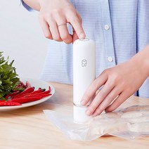 샤오미 핸드 진공 스틱 씰링포장기, 진공스틱 진공팩9개