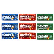 허니스 허니 필드 드롭 캔디 목캔디 꿀사탕 버라이어티 팩 9팩