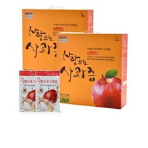 사랑으로 사과즙, 10개입, 100ml
