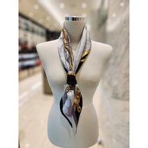 1F에스틸로 루이까또즈 실크쁘띠스카프 2WSD366BL