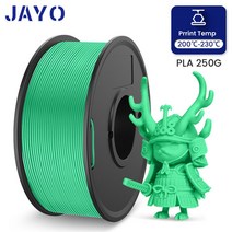 JAYO-3D 프린터 필라멘트 PLA 1.75mm 250g 3d 인쇄 재료 3D, [02] PLA Green 025KG