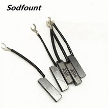 전동 공구 장비 발전기 카본 브러쉬 8X10mm 디젤 엔진 소형 모터 액세서리 J204 하프 구리 50KW 개, 01 D104 8X10X32mm