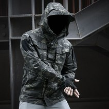 전술자켓 택티컬 의류 전술복 밀리터리룩 방수 후드 남성자켓 A22