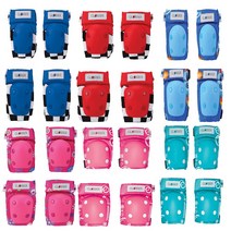 글로버 킥보드 무릎 팔꿈치 보호대 유아 어린이 키즈 장갑 헬멧 토들러패드, 레이싱레드