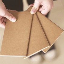 휴대용 가방속 미니 크라프트 수첩 노트 메모장 드로잉 스케치 캘리그라피 연습장 소형 일기장 무지 무선 단어장 스케줄러 다이어리 감성 낙서장 공책 비밀 핸디 북, 속지색상, 브라운