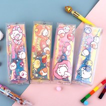 몰랑 홀로그램 봉제필통(랜덤발송)-멀티 펜슬 케이스 초등 유아 신학기, 단품