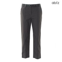 에이비플러스 ab.f.z D링 벨트 SET 포멀 일자핏 코튼 팬츠 (AFU2GP03A)