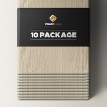 [폼나라] 폼패널 우드 10장- 단열벽지 곰팡이방지 DIY인테리어, 원목