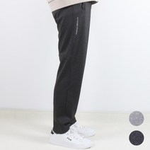 남성용 사계절 멜란 스판 트레이닝 바지